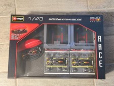 Oracle Red Bull Racing Burago 1:43 Formula One Team Racing Set Paddock