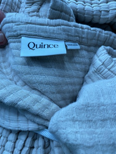 NWOT QUINCE ORGANIC RIBBED COTTON COVERLET SET SAND KING CAL KING BEDSPREAD - Picture 13 of 20