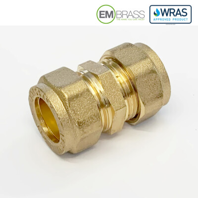 8 mm Druckkupplung WRAS zugelassen schweres Muster Messing Fitting