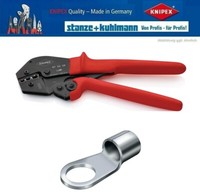 Knipex 97 52 13 Crimpzange LäNge 250 Mm 0,5 - 10 (Awg 20 - 7) Mm² ÖFfnungsfeder