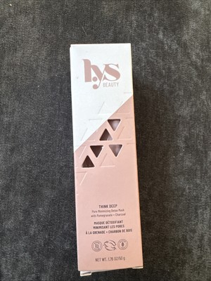 LYS Beauty Think Deep Pore Minimizing Detox Mask detoxifying 1.76oz Full Size