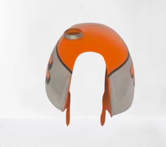 APTO PARA DEPÓSITO GASOLINA YAMAHA XT TT 500 CROMO NARANJA PINTADO MODELO 1U6,1980 Foto 3 de 4