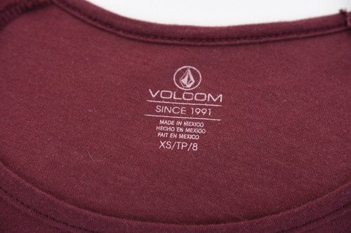 Volcom Womens Quartz Dise Raglan Sleeve Graphic T-Shirt Top Sz XS - Picture 5 of 12