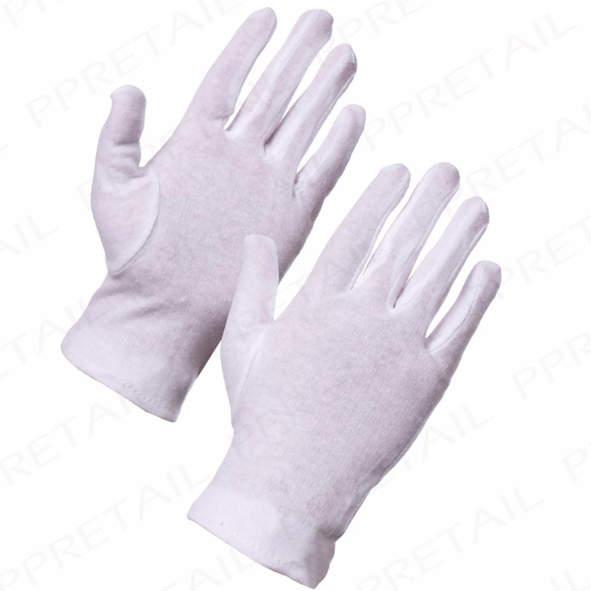 SMALL - LARGE 100% COTTON MOISTURISING GLOVES Medical Eczema Skin Hand Care