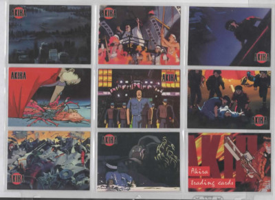 8E5-4 NEW UNCIRCULATED 1994 AKIRA ANIME TRADING CARD Singles Your Choice