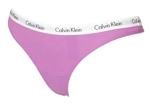 Packung mit 3 Tanga Slip Frauen Dame Tripack CK CALVIN KLEIN Artikel QD3587E THO - Bild 89 von 92
