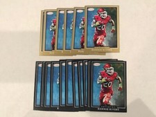 Lot (17) RONNIE RIVERS 2022 Sage Low Series Football ARTISTRY 6 Gold 11 Base