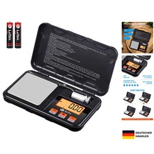Küchenwaage Feinwaage 0.01g, 200g /0,01g Digitalwaage, Taschenwaage, Goldwaag...