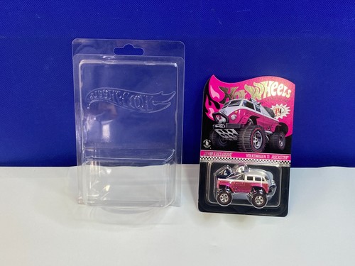 HOT WHEELS RLC ROSA VOLKSWAGEN T1 ROCKSTER CON PROTECTO ¡MUY BONITO!! - Imagen 2 de 11