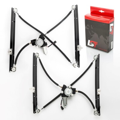 2x Fensterheber elektrisch mit Motor Set vorne links rechts für DODGE CARAVAN RG