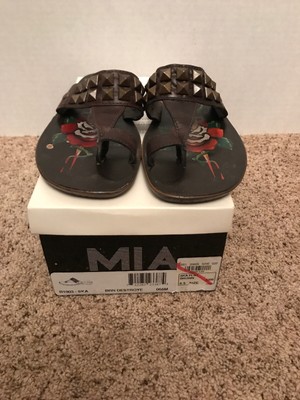 mia plastic sandals