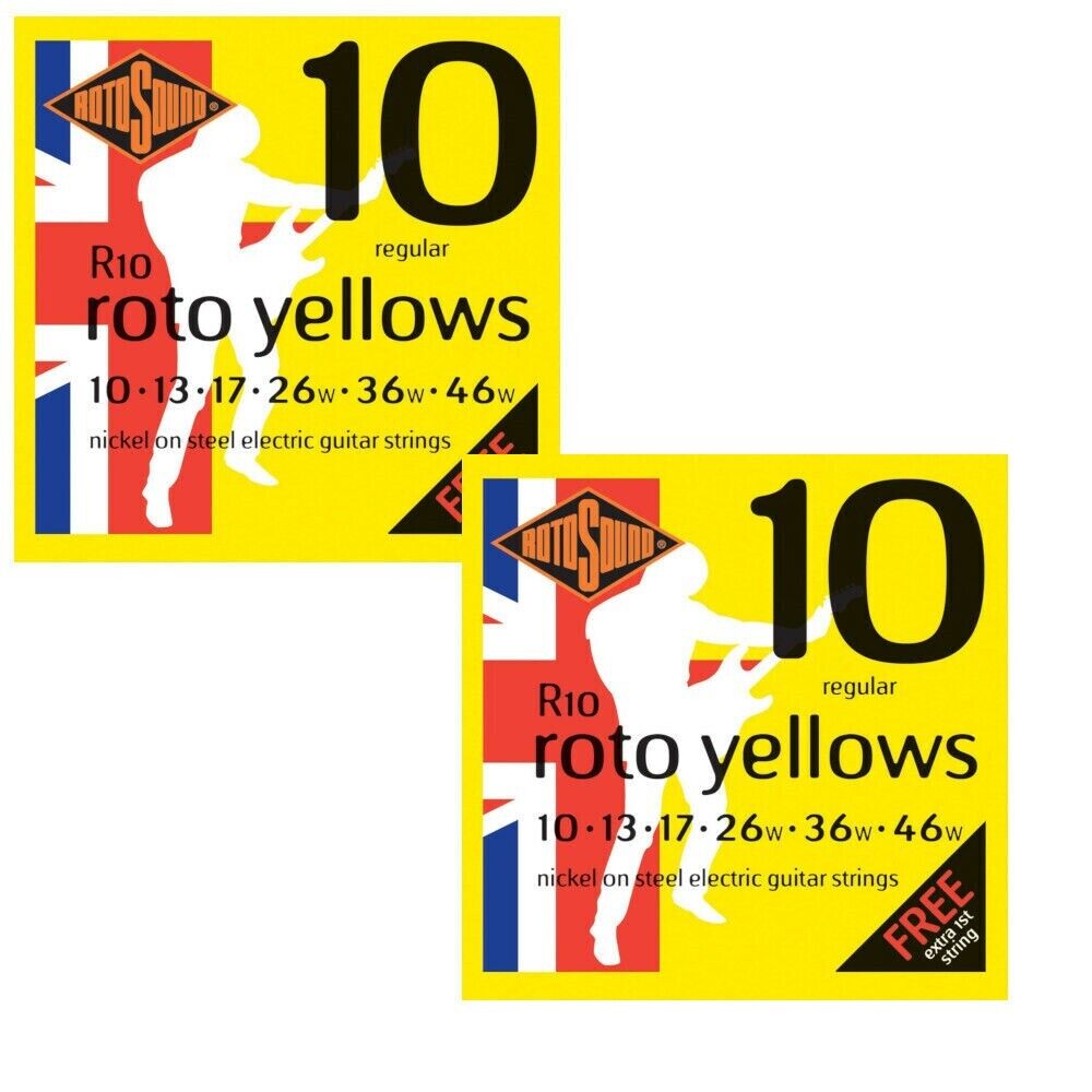 Rotosound Roto Yellows R10-7