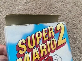 Super Mario Bros. 2 (Nintendo NES, 1988) COMPLETE CIB, TESTED, Free Shipping