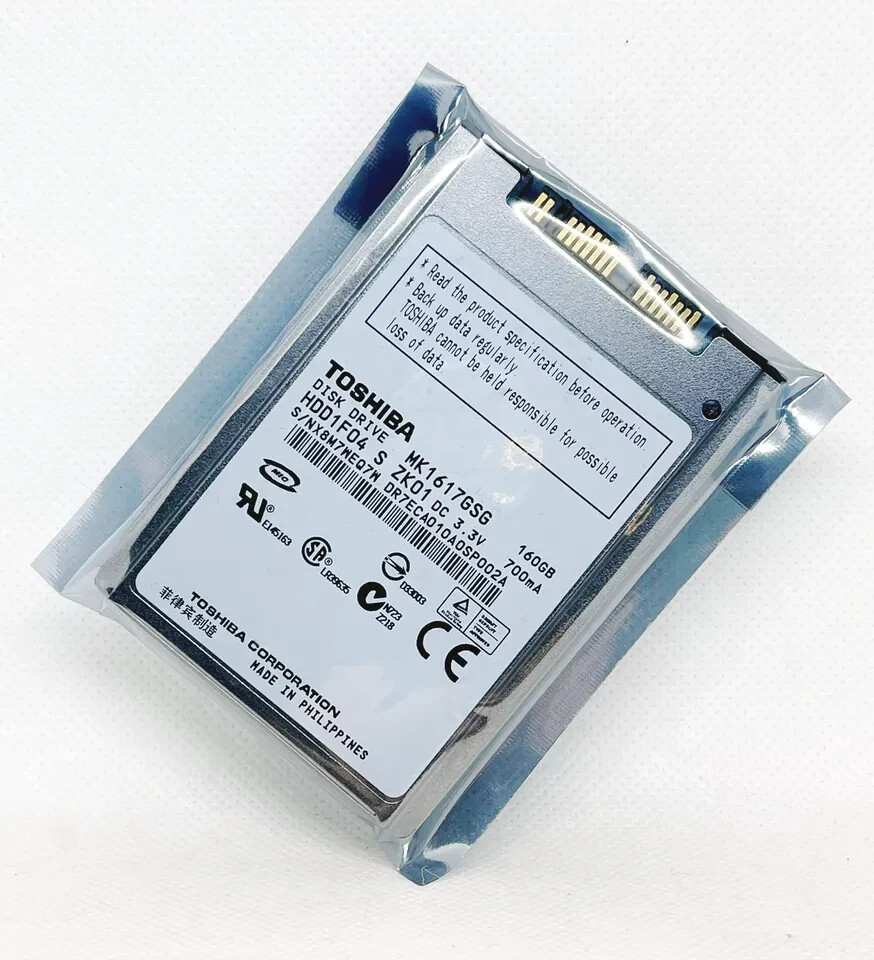 TOSHIBA MK1617GSG 160 GB 1.8