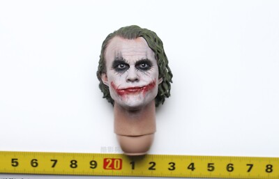 1/6 Head Sculpt Figure Hottoys HT DX11 The Dark Knight The Joker Collectible PVC