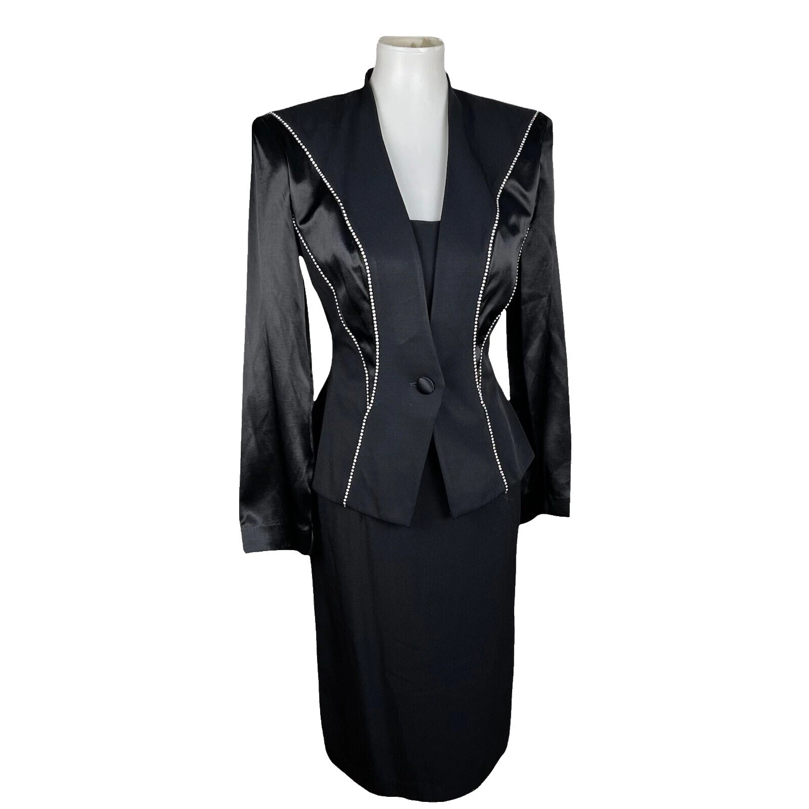 Trajes Vintage Formal de acetato, juegos y Suit Separates para Mujeres