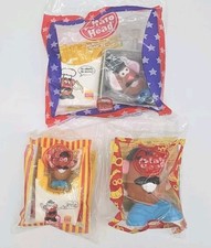 Lot of 3 Mr. Potato Head Toys from Burger King Kids Club vtg 1998 Fries Figures