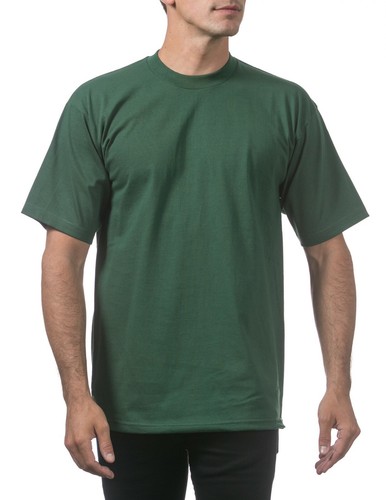 Pro Club Men's Heavyweight Cotton Short Sleeve Crew Neck T-Shirt - 25 Colors - Picture 32 of 127