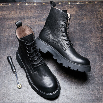 High Boots Zando Shoes Boots Fall Winter Men's High Top Handmade