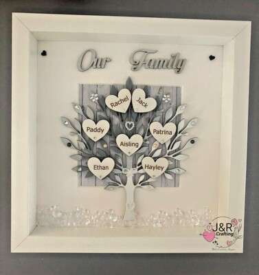 Family Frame Family Tree Gift Unique Keepsake Birthday Gift