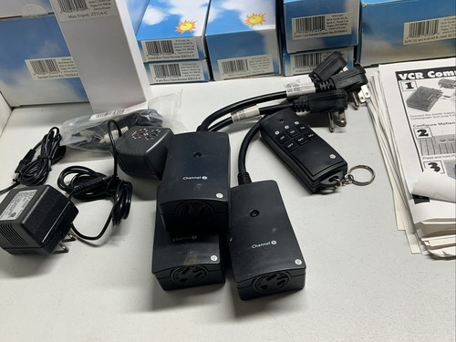 X10 Home Security System Cameras Receiver Transceiver VCR Remote & More Bundle - Picture 19 of 23