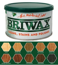 Briwax Original Furniture Wax 16 oz - ALL COLORS ( Pick color in drop down menu)