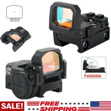 Red Dot Sight Holographic  Sight Scope 20mm Rail For Glock 17 19