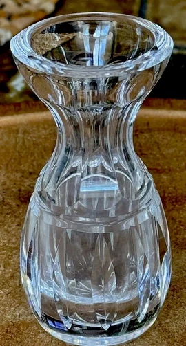 Waterford Crystal UnSigned 4” Bud Vase , Vintage