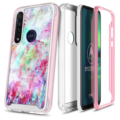 For Motorola Moto G8 Play Case Ultra Slim Built-In Screen Protector