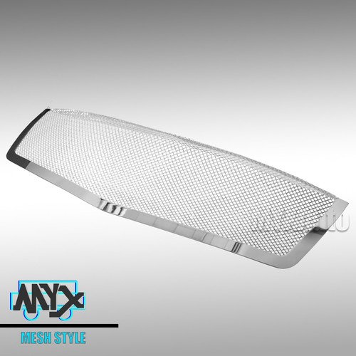 Fits 2007-2014 Cadillac Escalad Stainless Steel Polish Wire Mesh Grille Grill SS - Picture 2 of 7
