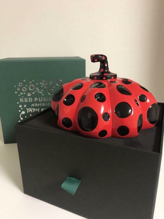 New Kusama Yayoi Naoshima limited object red pumpkin rare