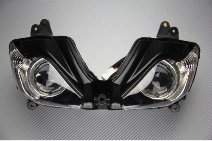 Phare avant pour Daytona 675 bloc optique étanche haute luminosité