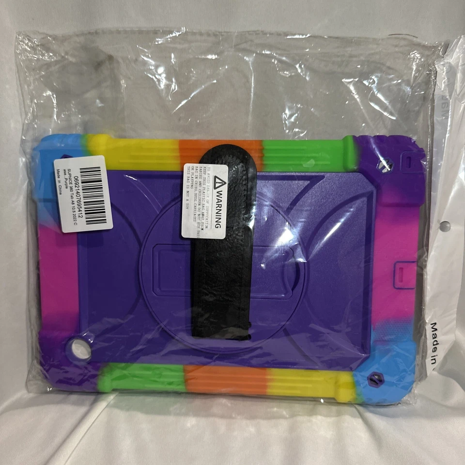 For Samsung Galaxy Tab A8 10.5" SM-X200 Tablet Case Rubber Stand Rotating Cover - Image 2 of 2