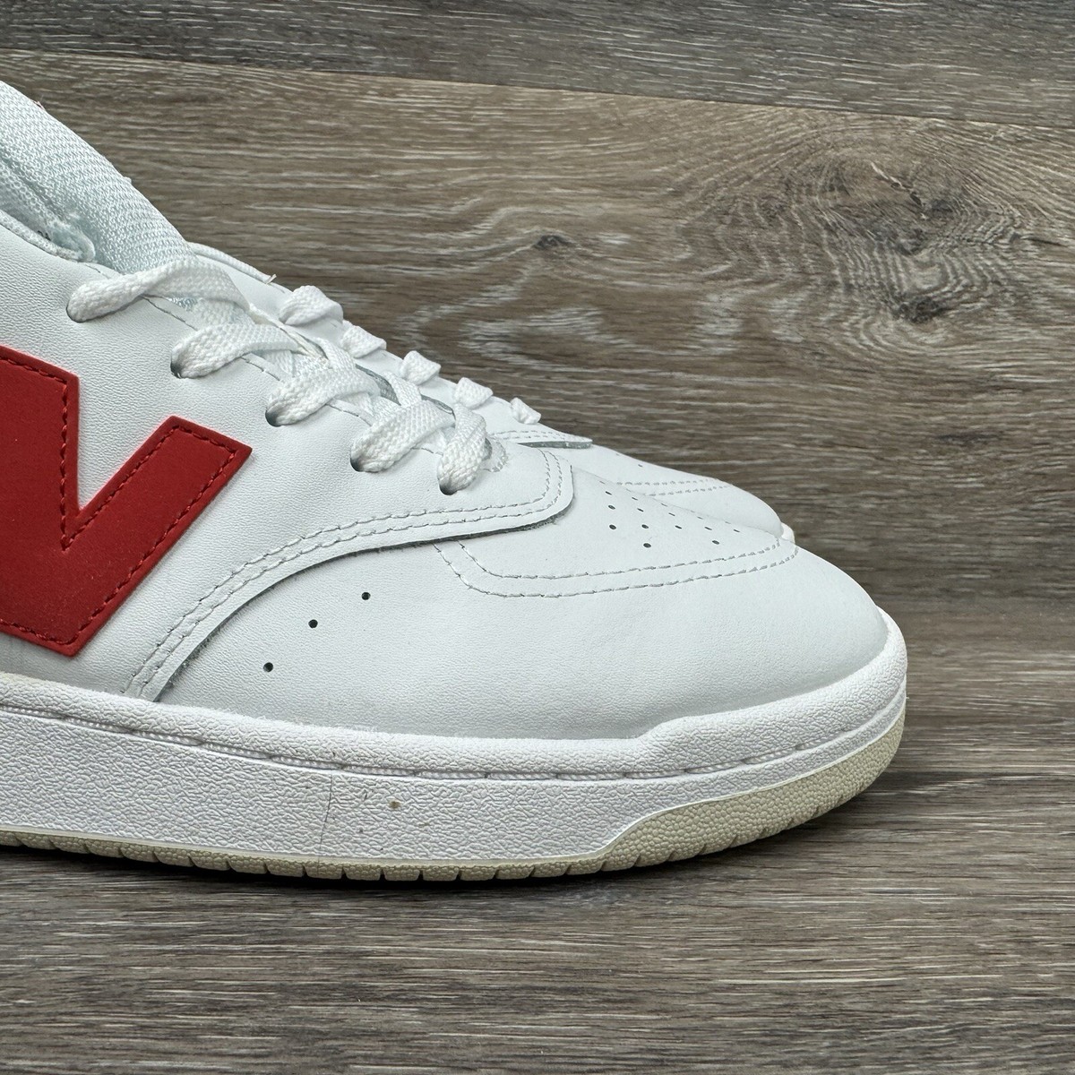 New Balance BB80RTB Men\'s Sneakers White Red Size 9.5 US 43 EU Leather Casual New Balance® BB80 Men main image 4