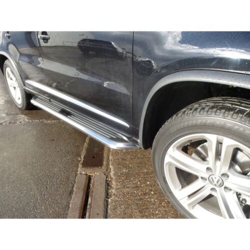 Premier Side Steps Running Boards for Volkswagen Tiguan 2012-2015 - Picture 6 of 8