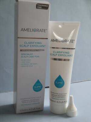 AMELIORATE Clarifying Scalp Exfoliant 125ml /4.2oz New