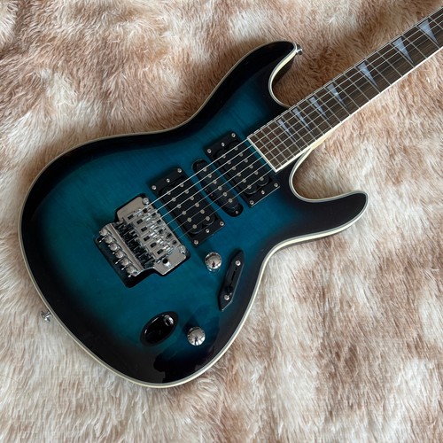 Factory Direct Sales Brand New Electric Guitar Mahogany Body Flame Maple Top - Picture 2 of 8