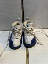 Nike Air Jordan 13 XIII Child Size 5C White Blue Shoes 414581-117 Hyper Royal