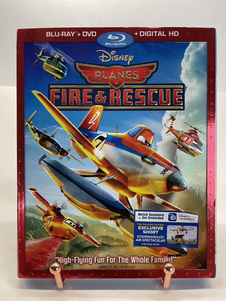 Disney Planes Fire & Rescue 2-Disc Blu-ray +DVD + Digital HD With