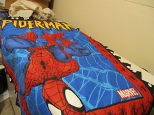 Marvel Spiderman Baby Blanket Quilt Comforter Wall Hanging