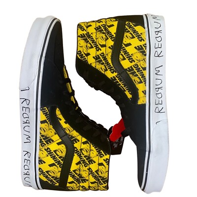 Vans SK8-HI x House of Terror ''The Shining REDRUM''  Sneakers Mens 9 US / 42 EU