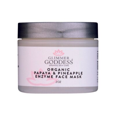 Organic Papaya Pineapple Enzyme Face Mask   Gentle Exfoliating Treatment