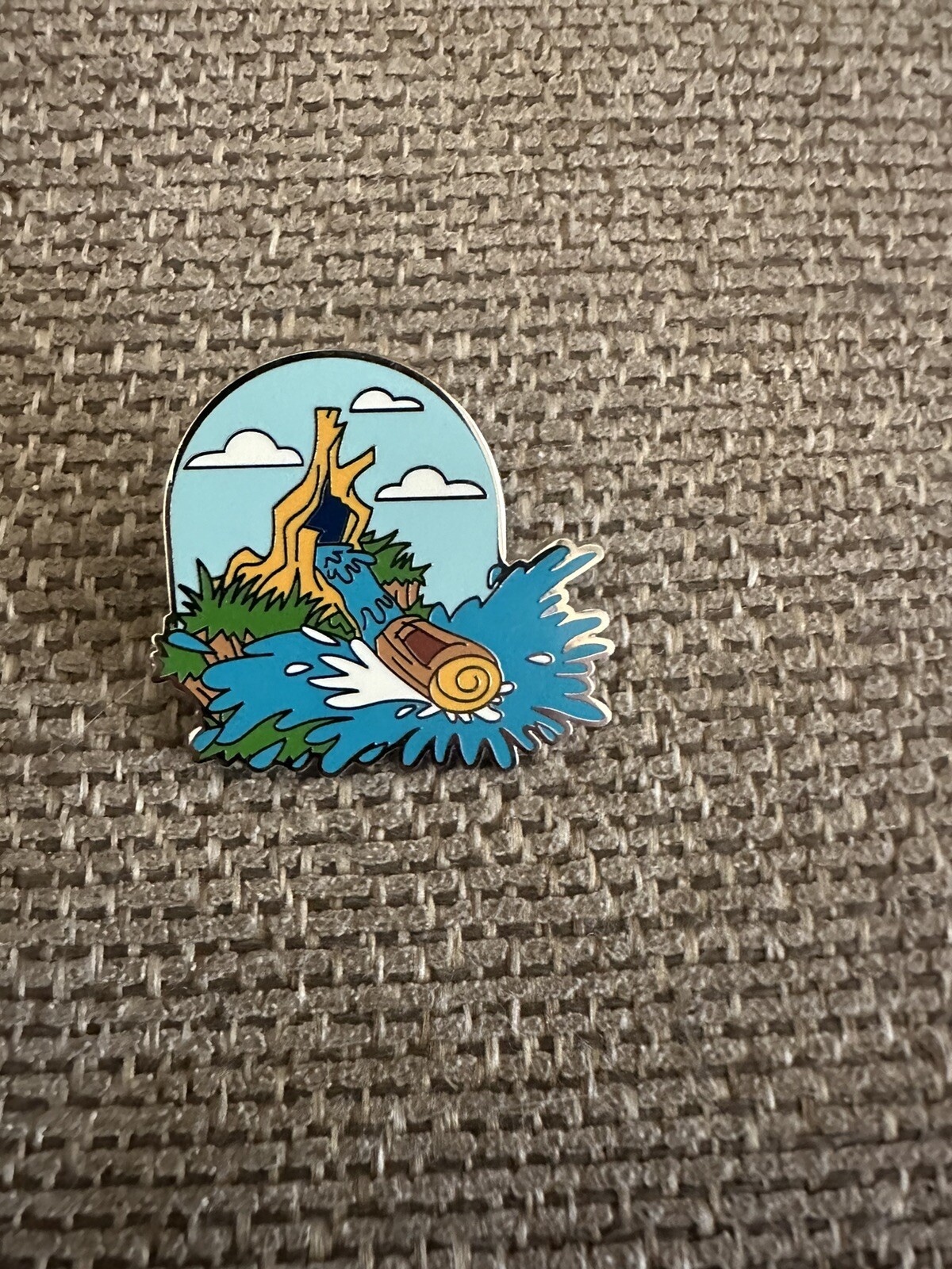 Splash Mountain Log 65th Anniversary Loungefly Disney Pin Brer Bear Fox