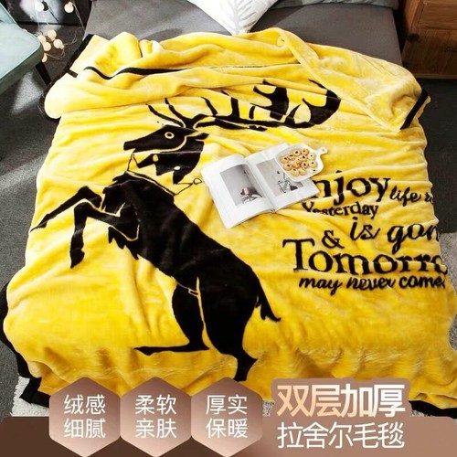 Soft Thick Warm Fleece Blanket Quilts Sofa Nap Blanket Bedding Comforter Blanket - Bild 14 von 26