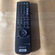 Sony RMT-D119A OEM Original DVD Replacement Remote Control Tested Black