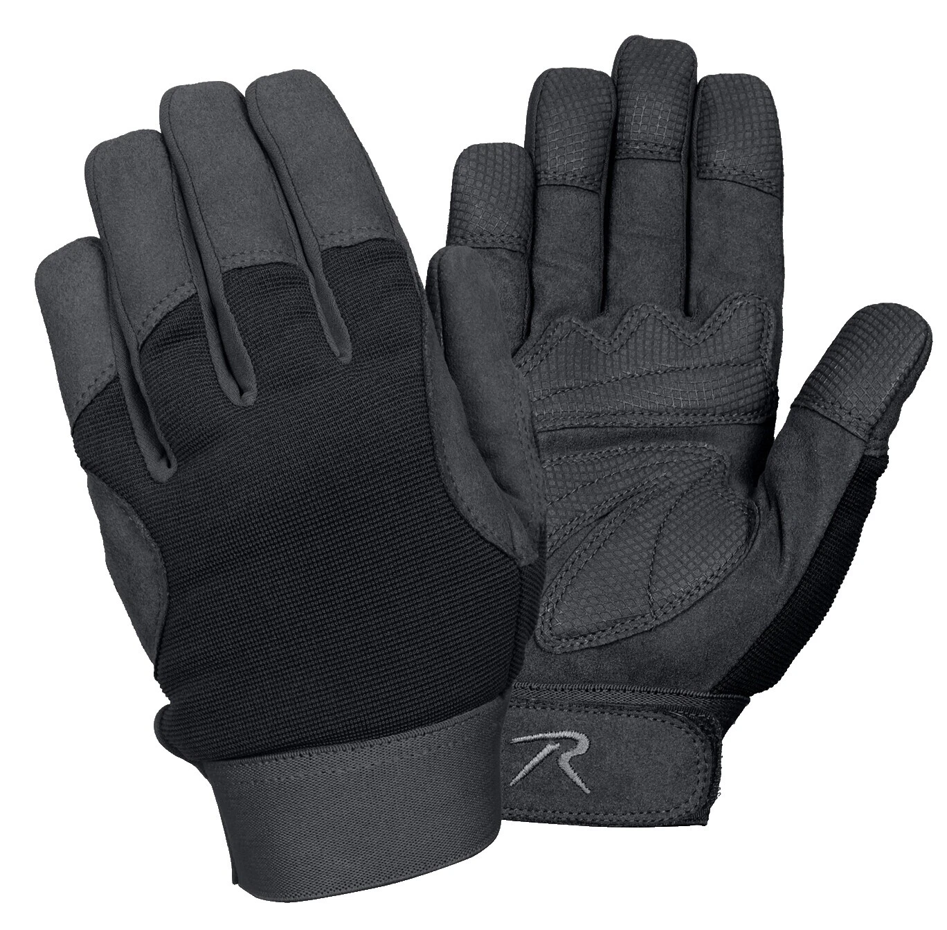 Rothco Talla L Negro Guantes y mitones para hombres