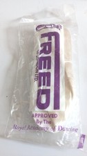 Freed of London Ivory Satin Ballet Shoes Adult Ballet Shoes No Elastics
