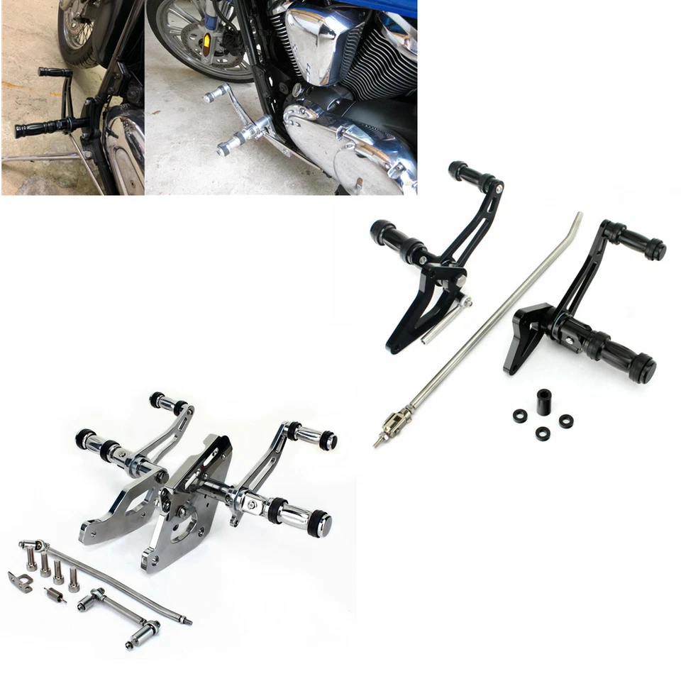 Clavija de control delantera Billet para KAWASAKI Vulcan 900 VN800 VN900 clásica personalizada Foto 2 de 2