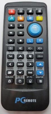 PC Remote 1-32121 Pre-Owned PC Computer Remote Control, Remote Only