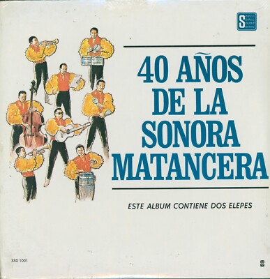 SONORA MATANCERA - 40 AÑOS DE LA SONORA MATANCERA - LPS SEECO USA  - SEALED